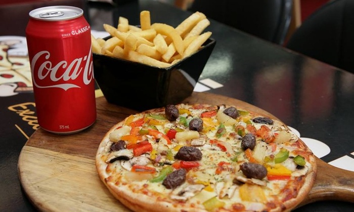 photo of pizza meal